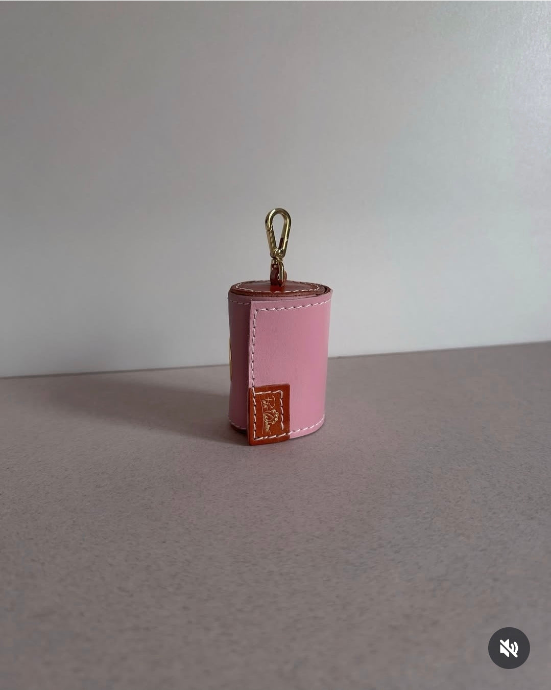 Leather Waste Bag Holder