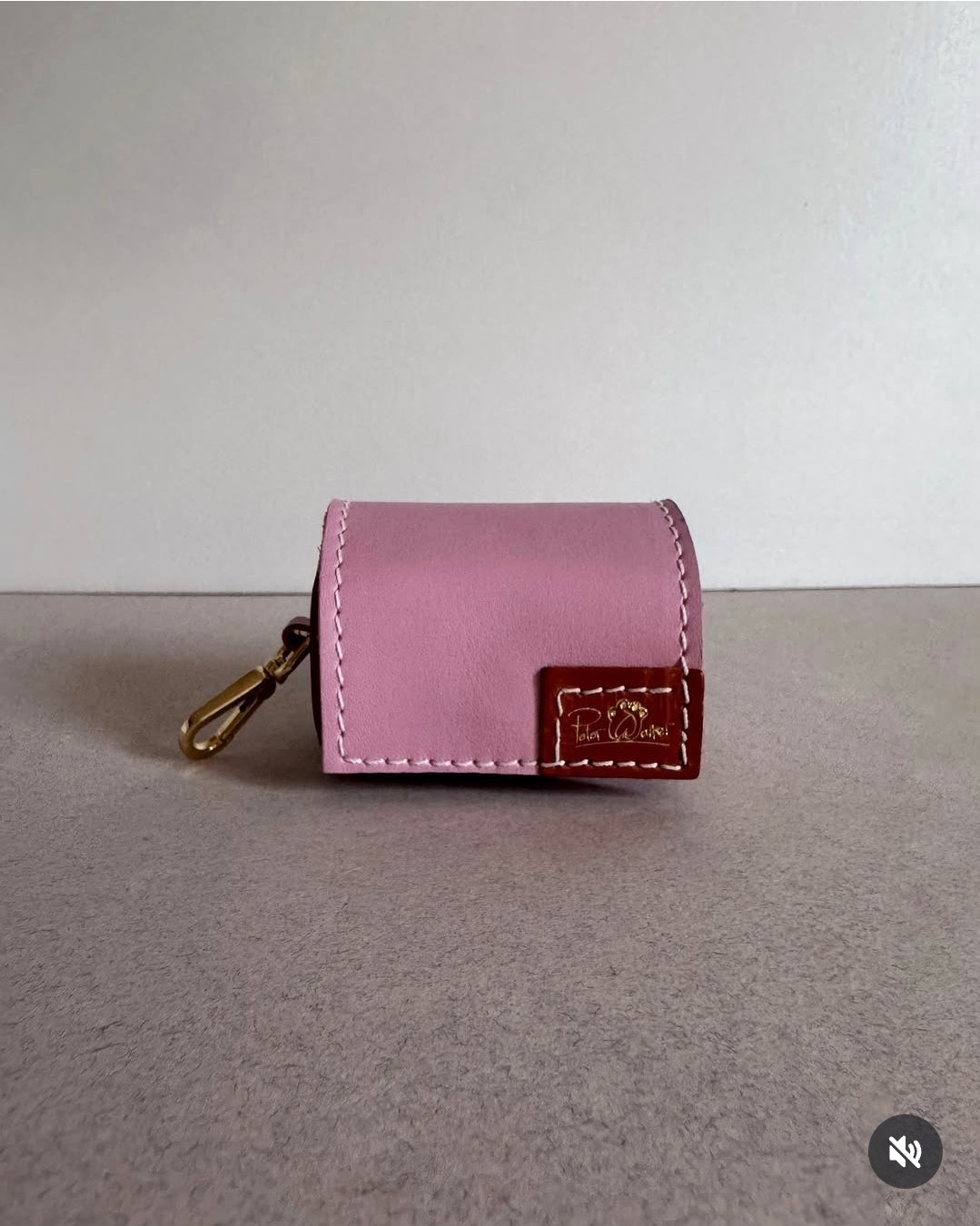 Leather Waste Bag Holder